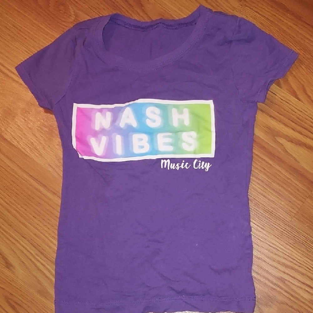 Purple 'Nash Vibes' T-Shirt